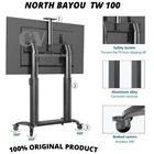 North Bayou TV Motorized Screen Lift TV Stand for 60&quot-100&quotLED LCD 5