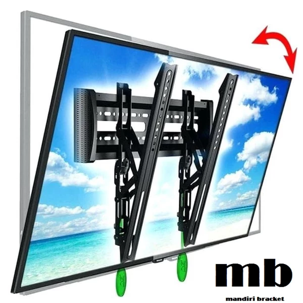BRACKET TV LED LCD MONITOR 32"-55" OXIMUS T410 WALL MOUNT TILT - T410
