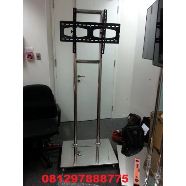 Standing Stainless 2 pole mirror