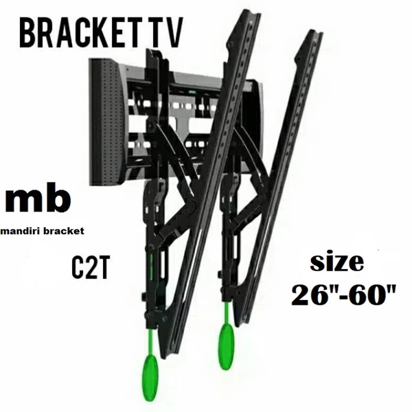Bracket tv NB-C2T / Brecket tv tilt nbc2t / 32-55 inch / North bayou - 32-60 INCH