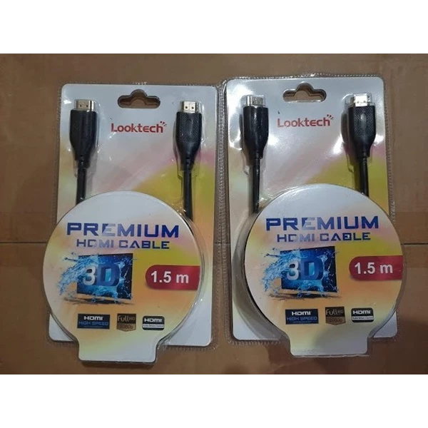 Looktech HDMI Cable Size 1.5M & 10M