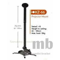 Bracket tv bracket proyektor braket ceiling Kenzo type  KZ 66 