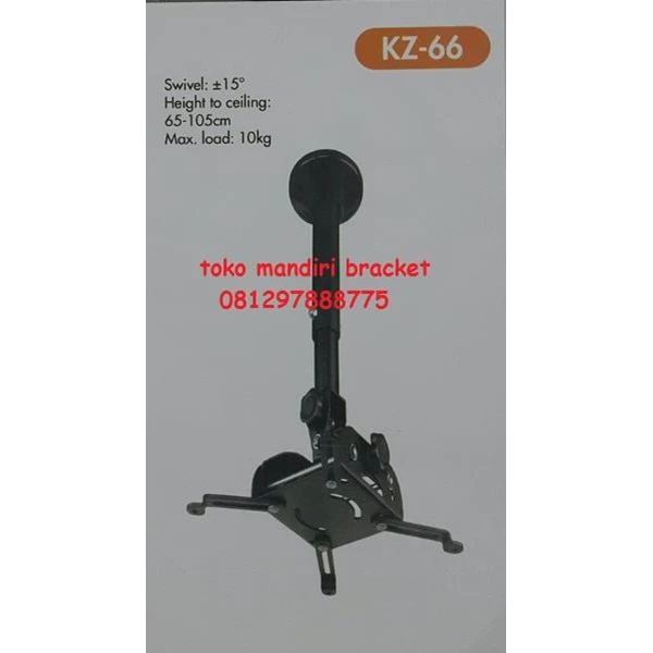 Bracket tv proyektor merek Kenzo type  KZ 66 