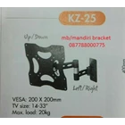 Braket TV LCD / LED TV Bracket 14-33 Inch Kenzo KZ-25 2