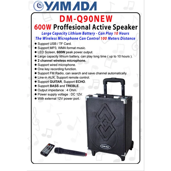YAMADA PORTABLE SPEAKER DM Q90 NEW