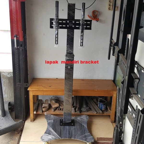  ​​TV Bracket Standing Pole goes up and rises Butterfly Plate