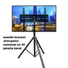 bracket tv stand tripod ukuran 32